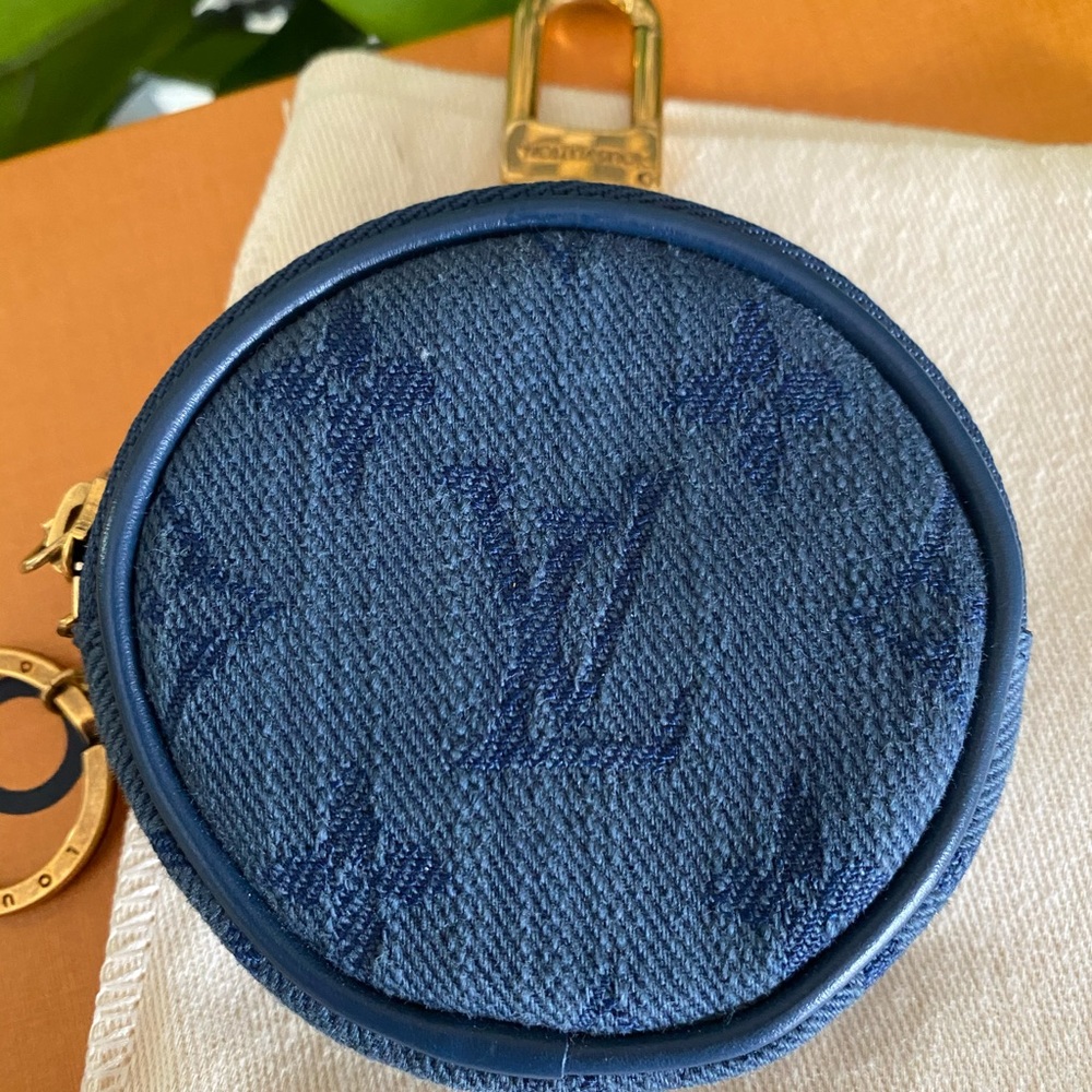Louis Vuitton denim pouch